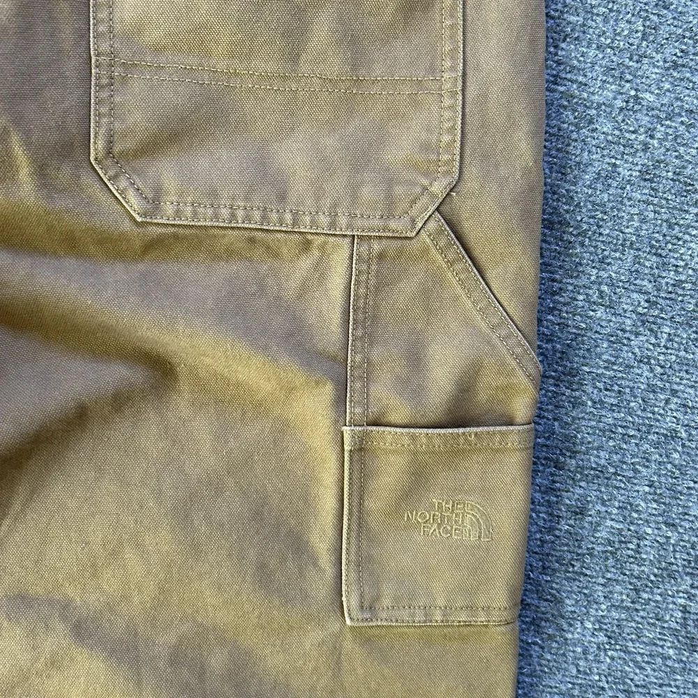 The North Face Pants Mens 38x30 Brown Berkeley Canvas Carpenter Utility Workwear